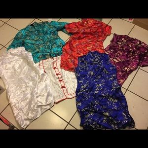 6 Chinese Outfits!  Great for a special occasion!